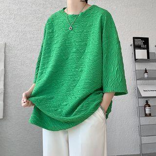 3/4 Sleeve Plain T-shirt