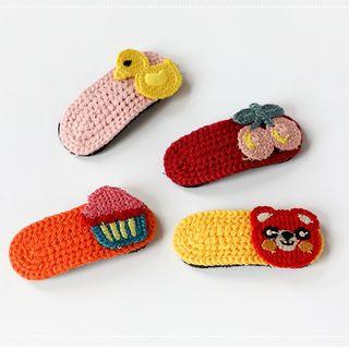 Yarn Cartoon Hair Clip