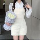 Long-sleeve Blouse / Overall Dress