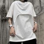Chain Mock Two-piece T-shirt