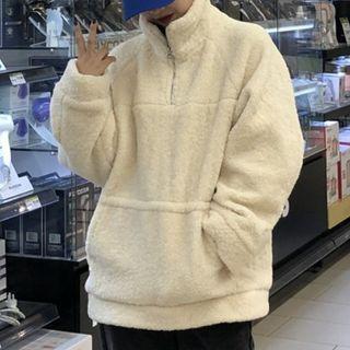 Fleece Sweatshirt Milky Almond - One Size