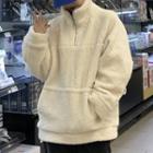 Fleece Sweatshirt Milky Almond - One Size