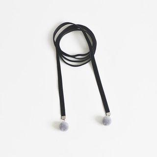 Bobble Bow Choker