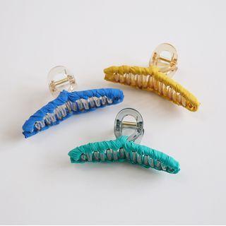Shirred Fabric Hair Clamp