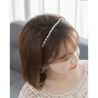 Faux-pearl Skinny Hair Band One Size