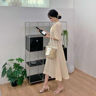 [lovb] Shirtwaist Long Dress