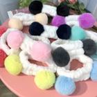 Cartoon Coral Fleece Face Wash Headband