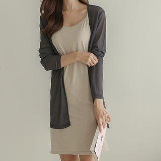 Spaghetti-strap H-line Dress