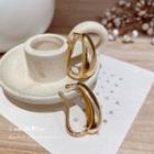 Thick Hoop Earring 1 Pair - As Shown In Figure - One Size