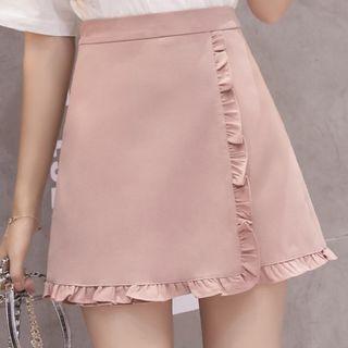 Ruffle Semi Skirt