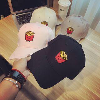 French Fries Embroidered Baseball Cap