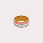 Multicolor Chunky Ring Multicolor - One Size