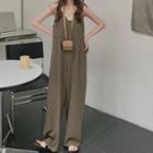 Tank Top / Spaghetti Strap Wide-leg Jumpsuit
