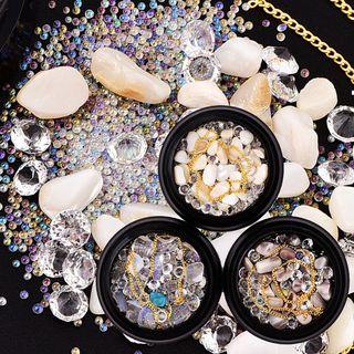 Stone / Bead Nail Art Decoration Transparent - One Size