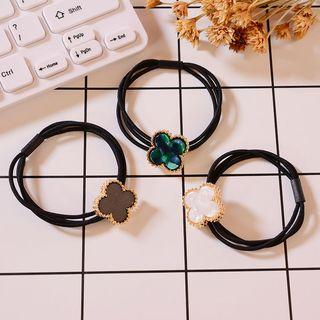 Alloy Clover Hair Tie
