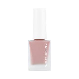Nature Republic - Color & Nature Nail Color 2018 (matt) (12 Colors) #36 Nudie Pink