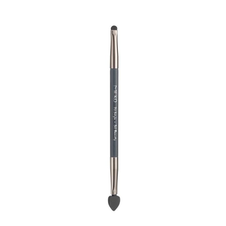 Yuansen Veganism Double-headed Eyeliner Glitter Silicone Brush 1 Pc