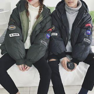 Couple Matching Padded Hooded Jacket