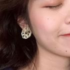 Cutout Resin Earring