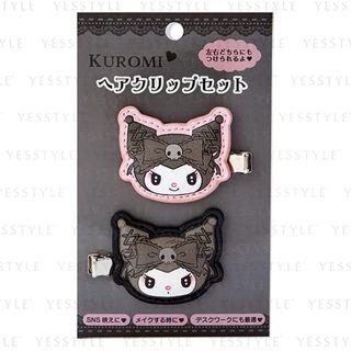 Kuromi Faux Leather Hair Clip 1 Pc