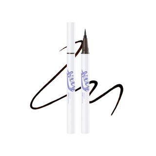 Peach C - Brush Fixxyliner - 2 Colors #01 Black Brown