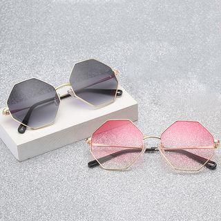 Gradient Geometric Sunglasses
