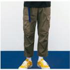 Straight-fit Cropped Cargo Pants