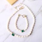 Faux Pearl Bead Necklace / Bracelet