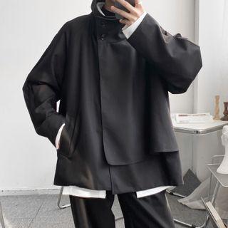 Asymmetrical Cape Jacket