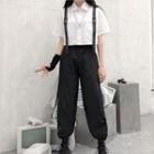 Short-sleeve Cargo Shirt / Harem Pants