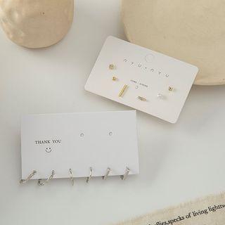 Open-hoop Earring / Ear Stud / Set