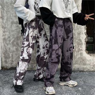 Couple Matching Tie-dye Cargo Pants