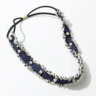 Bead Fringed Headband