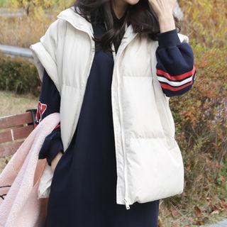 Cap-sleeve Padded Vest