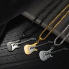 Guitar Stainless Steel Pendant / Necklace / Set