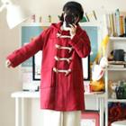 Hooded Double-toggle Coat