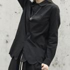 Long-sleeve Wavy Edge Shirt
