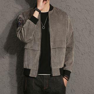 Corduroy Stand-collar Jacket