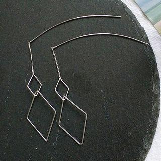 Polygon Threader Earring