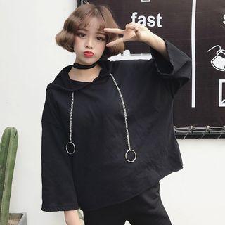 Hoop 3/4 Sleeve Hoodie