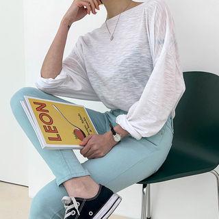 Drop-shoulder M Lange Boxy T-shirt