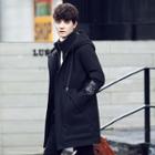 Mock Two-piece Hooded Down Coat