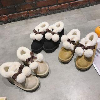 Fleece Lined Ankle Boots