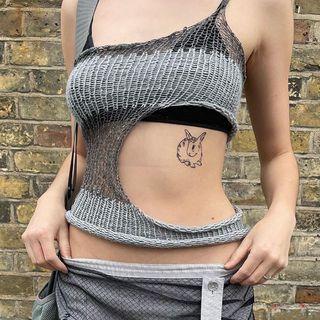 Asymmetrical Cutout Knit Camisole Top