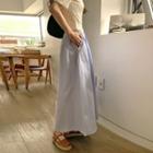 Flare A-line Long Skirt
