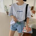 Street Letter Loose-fit T-shirt
