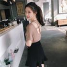 Strappy Back Short-sleeve T-shirt