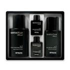 Ipkn - Manhattan Black Set: Aqua Soothing Skin 130ml + Age Refirm Essence 110ml