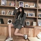Blazer / Pleated Skirt / Shirt / Tie