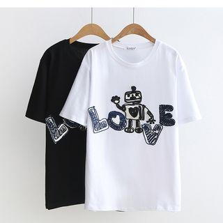 Robot Short-sleeve T-shirt